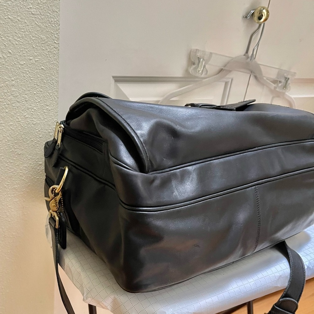 Authentic Coach leather travel bag Unisex - Picture 6 of 16